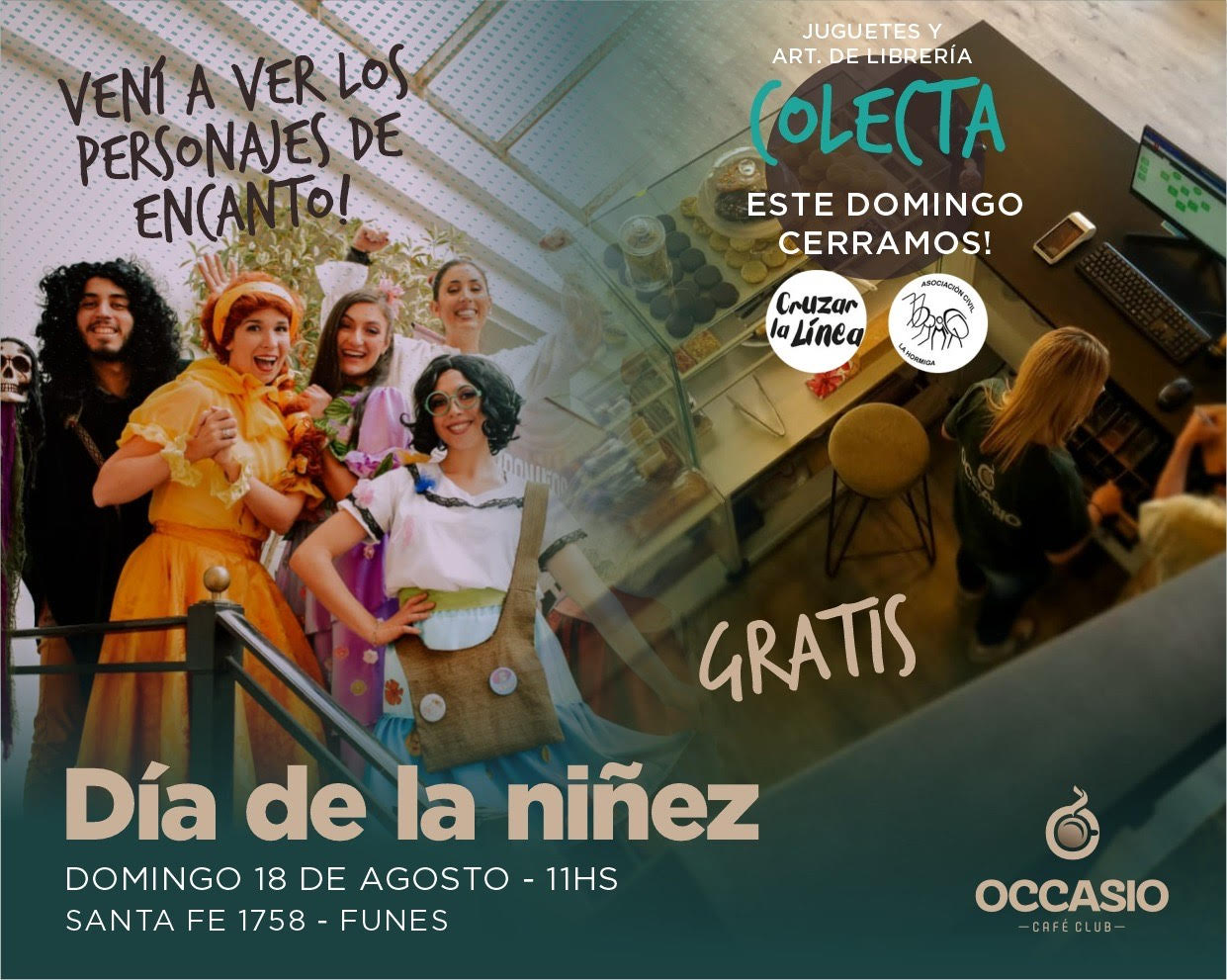 ¿Donde llevó a los chicos? El evento especial de Occasio por el Día del Niño en Funes